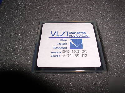 6 different vsli step height standards