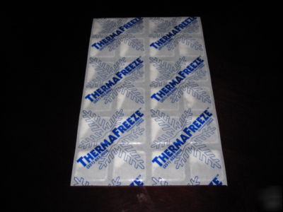 200THERMAFREEZE 6CELL x 4CELL gel ice packs