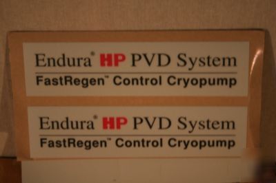 Cti-cryogenics 8F onboard 300 mm amat endura hp pvd 