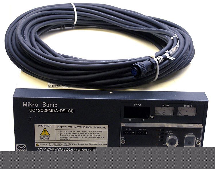 Hitachi kokusai denki ultrasonic generator mikro sonic