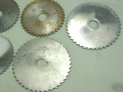 Milling cutters, plain style, hss, 14PC lot