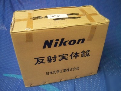 New brand nikon reflex stereoscope