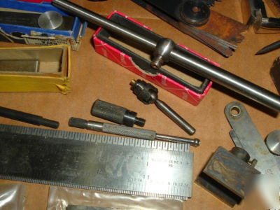 New job lot mititoyo b&s gages, scribes, scales 45 pcs 