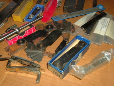 New job lot mititoyo b&s gages, scribes, scales 45 pcs 