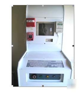 Verteq hot di water station wet fire emergency alarm on