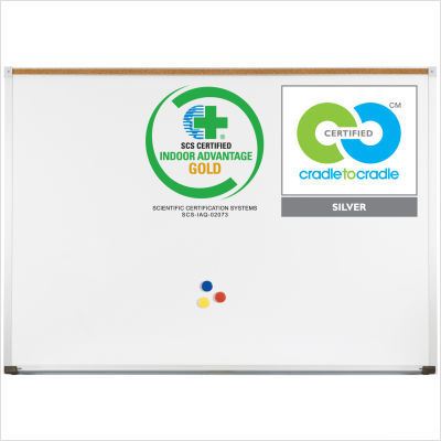 Green-rite porcelain markerboard size: 4' x 6'