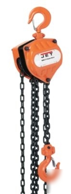 Jet smh-3T-15, 3 ton, hand chain hoist, 15' lift 101717