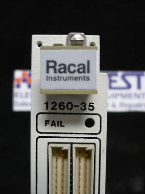 Racal dana 1260-35 scanner / multiplexer