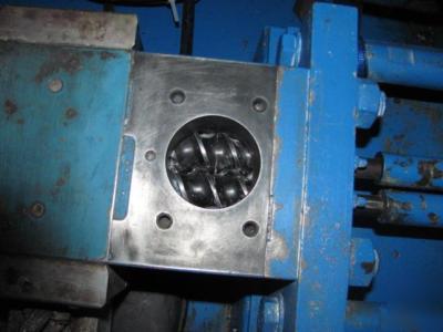 Twin screw C0-rotating plastic extruder 30MM by w&p