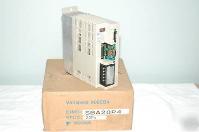 Yaskawa VS808 ac servo cimr-SBA20P4 3 phase 200V 
