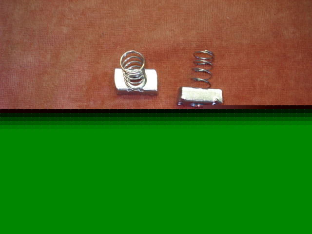 Lot/4, uni-strut boltups, lead bolt w/ springs