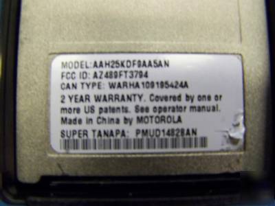 New motorola radio HT1250 vhf 136-174 ht 1250 case