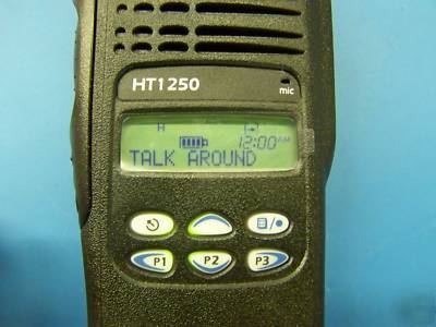 New motorola radio HT1250 vhf 136-174 ht 1250 case