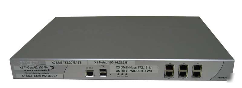 SonicwallÂ® nsa 4500 utm / firewall / vpn / wireless