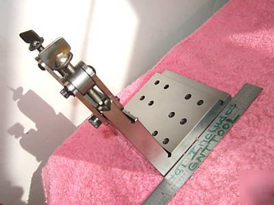 Angle plate toolmaker machinist hardened 1 vee 2 clamp 