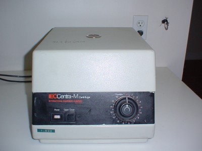 Micro- centrifuge iec centra m ieccentra-m table top