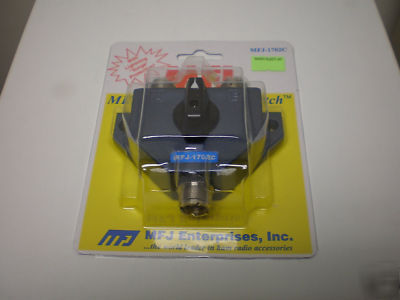 New mfj-1702C two position coax switch ( )