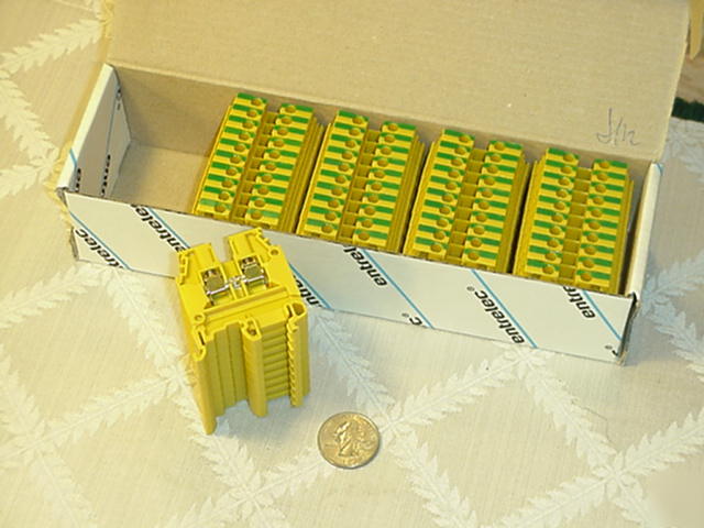 50 entrelec terminal wiring blocks M4/6PI 0165275 00
