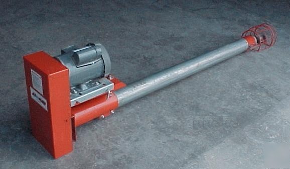 8 inch utility bulk feed tank auger 22' long jet flow