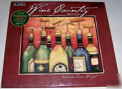 New wine country lang 2010 calendar susan winget oop