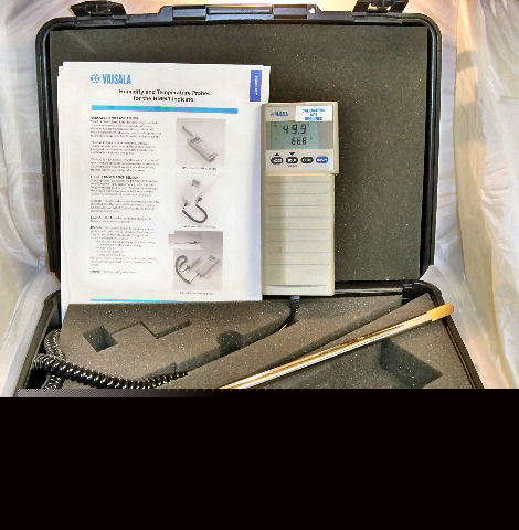 Vaisala HMI41 indicator w/ HMP46 probe hvac