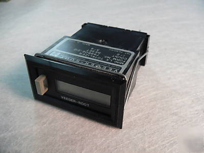 Veeder root totalizer mini LX8 decades ac/dc input