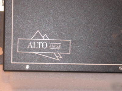 Wes model #: alto 818SX access control unit working