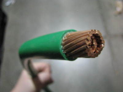 100' southwire simpull thhn 250MCM T90 grn/yel 37 str 