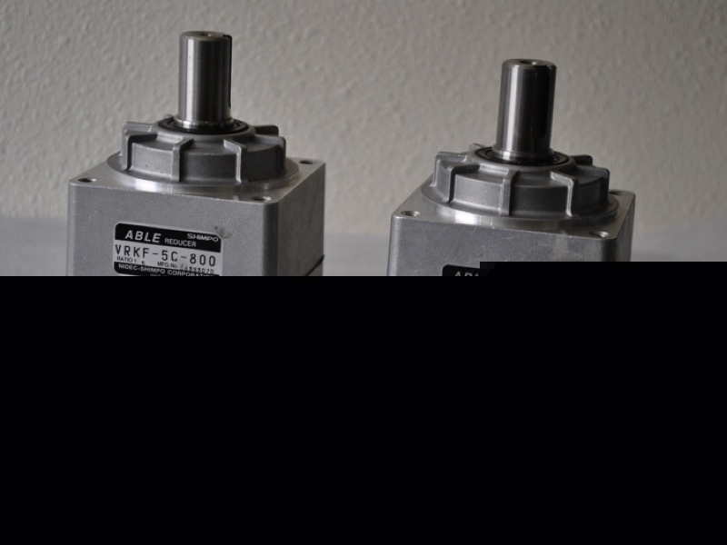 Able shimpo reducer ratio 1-5 model vrkf-5C-800 nidec