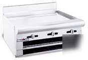 American range argb-36| raised griddle/broiler counter