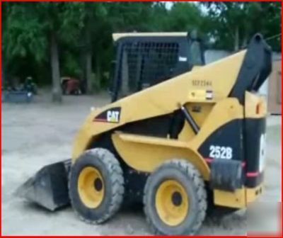 Caterpillar 252B skid steer bobcat loader 262B cat 252