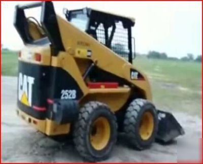 Caterpillar 252B skid steer bobcat loader 262B cat 252