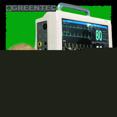 Ce approved veterinary multi-parameter patient monitor 