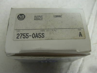 New 2755-OA5S allen bradley ac output module socket 