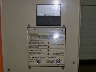 36 volt c&d ferro five fork lift battery charger