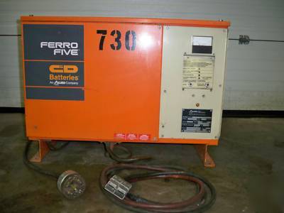 36 volt c&d ferro five fork lift battery charger