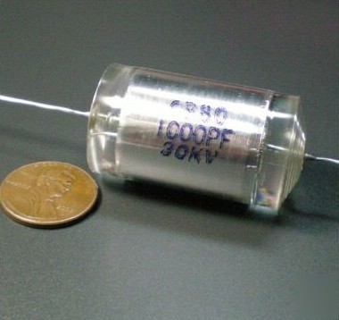 8PCS 30KV 1000PF high voltage capacitor ham audio hv