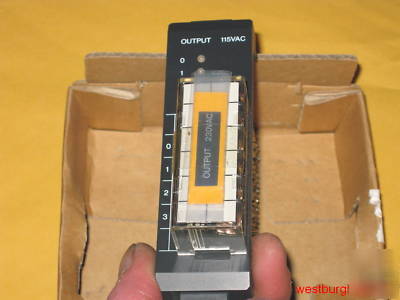 Ge fanuc plc IC610MDL176A isolated ac output module 4