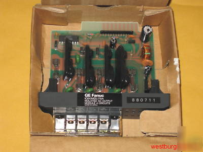 Ge fanuc plc IC610MDL176A isolated ac output module 4