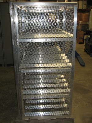 Just rite 23005 horizontal propane cylinder locker