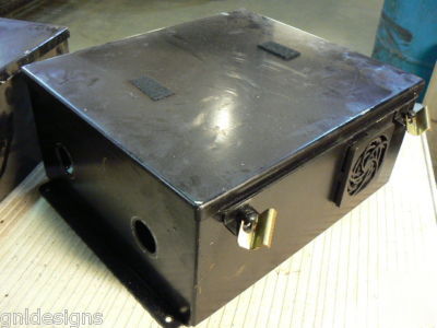 Mckinstry 51-14126 type 12+13 enclosure 14X12X6 w/fan 