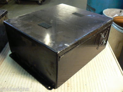 Mckinstry 51-14126 type 12+13 enclosure 14X12X6 w/fan 
