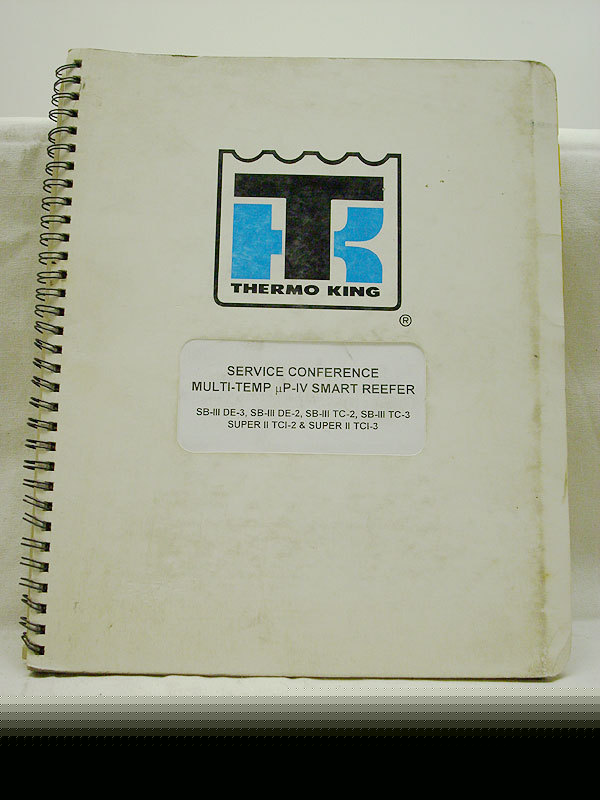 Thermo king sb-iii up-iv smart reefer diagnosis manual