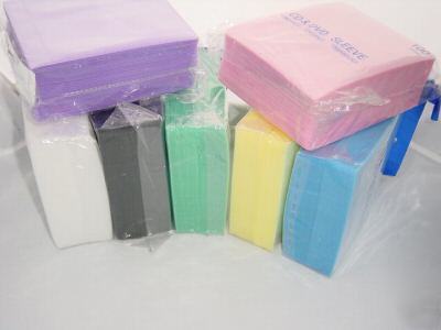 1000 color double side cd dvd plastic sleeve envelope