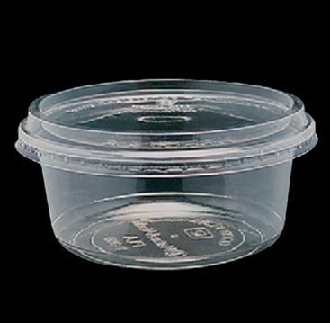 12 oz compostable bioplastic round container 1000/case