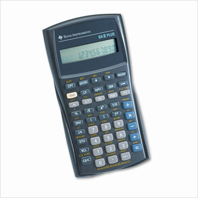 Baii plus financial calculator, 10-digit lcd