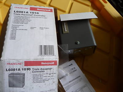 Honeywell L6081A1010 triple aquastat controller L6081A