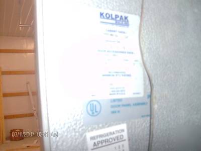 Kolpak walk-in refrigerator