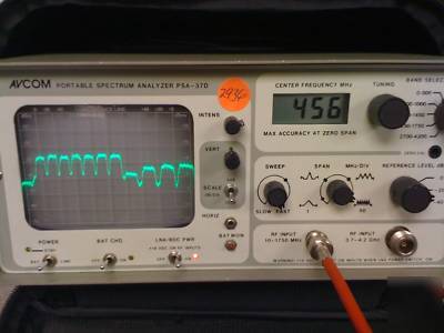 Nice avcom psa-37D portable spectrum analyzer