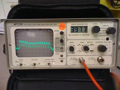 Nice avcom psa-37D portable spectrum analyzer